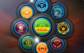 CASSINOS Programação de Domingo